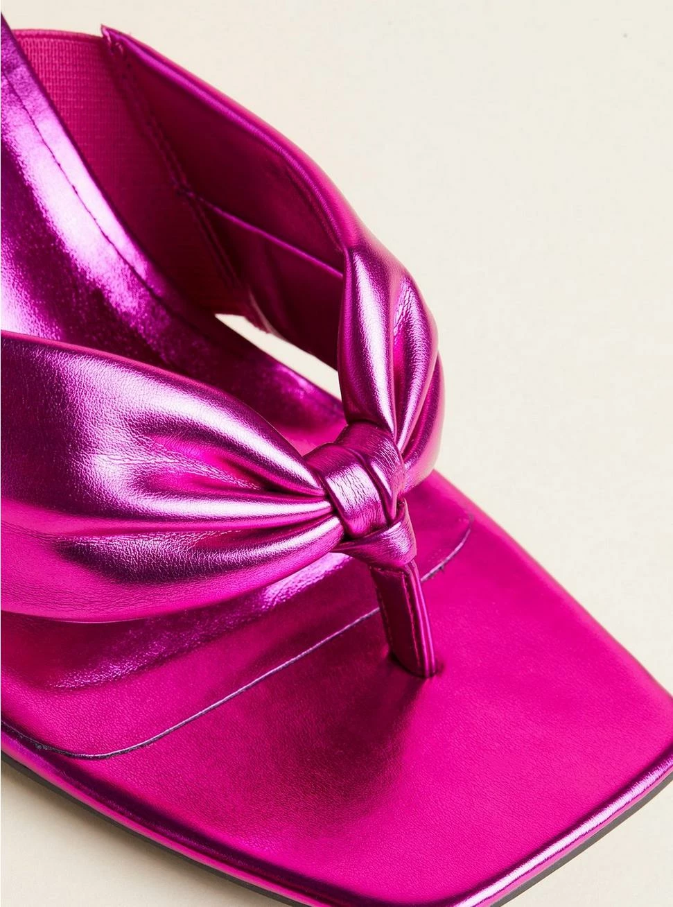 TORRID Thong Heel Sandal (WW) 6 TORRID Thong Heel Sandal (WW) - Image 4