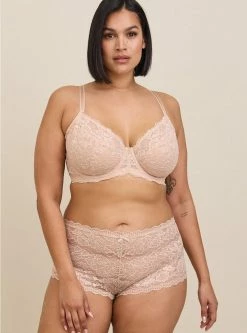 TORRID Full-Coverage Balconette Unlined Lace Straight Back Bra -Cheap Torrid Shop 17191448 02163 av1