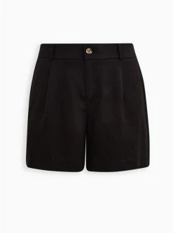 TORRID Studio Linen Short -Cheap Torrid Shop 17206968 00684 flat