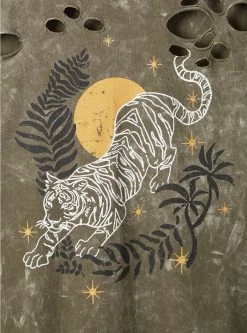 Null Graphic Relaxed Fit Cotton Crew Neck Destructed Tee -Cheap Torrid Shop 17207217 05107 av3