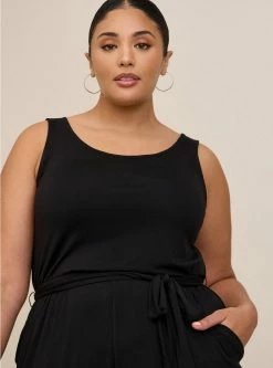 TORRID Super Soft Scoop Neck Jumpsuit -Cheap Torrid Shop 17213811 00684 av3