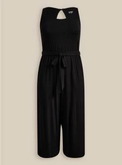 TORRID Super Soft Scoop Neck Jumpsuit -Cheap Torrid Shop 17213811 00684 flat