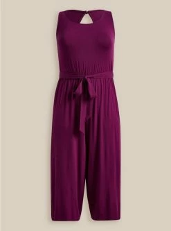 TORRID Super Soft Scoop Neck Jumpsuit -Cheap Torrid Shop 17213811 06555 flat