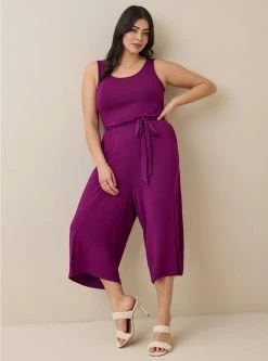 TORRID Super Soft Scoop Neck Jumpsuit