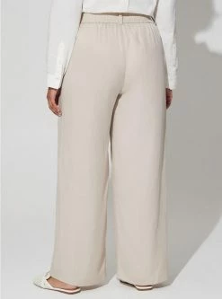 TORRID Wide Leg Studio Linen High-Rise Pant 8 TORRID Wide Leg Studio Linen High-Rise Pant -Cheap Torrid Shop 17223799 06405 av2