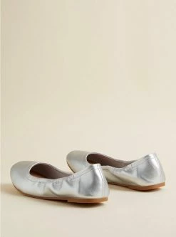 TORRID Scrunch Ballet Flat (WW) -Cheap Torrid Shop 17550853 00009 av2