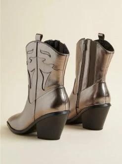 TORRID Western Pull-On Bootie (WW) -Cheap Torrid Shop 17591089 01203 av2