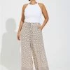 TORRID Pull-On Wide Leg Stretch Challis High-Rise Pant -Cheap Torrid Shop 17656887 10370 hi