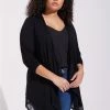 TORRID Super Soft Cardigan Lace Trim Drape Front -Cheap Torrid Shop 18228941 00133 hi