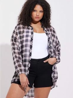 TORRID Chiffon Shirt Kimono