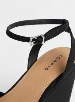 TORRID Twist Front Platform Wedge - Black (WW) 11 TORRID Twist Front Platform Wedge - Black (WW) -Cheap Torrid Shop 18265392 00133 av4