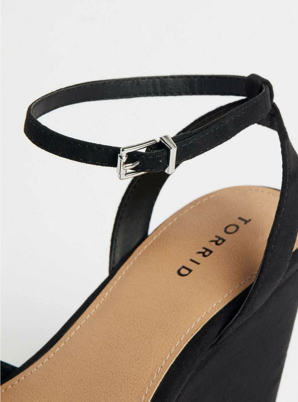 TORRID Twist Front Platform Wedge - Black (WW) 7 TORRID Twist Front Platform Wedge - Black (WW) - Image 5