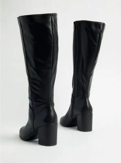 TORRID Pointed Toe Heel Knee Boot (WW) 11 TORRID Pointed Toe Heel Knee Boot (WW) -Cheap Torrid Shop 18285733 00133 av2