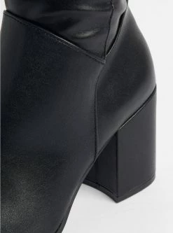 TORRID Pointed Toe Heel Knee Boot (WW) 14 TORRID Pointed Toe Heel Knee Boot (WW) -Cheap Torrid Shop 18285733 00133 av5