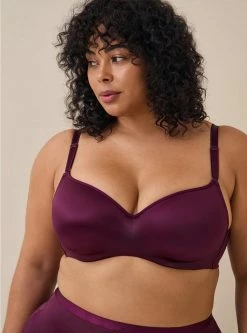 TORRID Balconette Lightly Lined Full Coverage Shine 360 Back Smoothing Bra