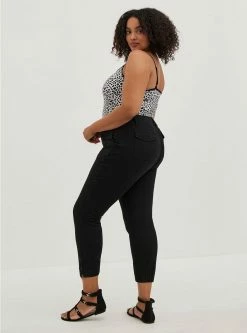 TORRID Comfort Flex Waistband Classic Fit Jogger Stretch Twill High-Rise Pant 8 TORRID Comfort Flex Waistband Classic Fit Jogger Stretch Twill High-Rise Pant -Cheap Torrid Shop 18297495 05149 av2