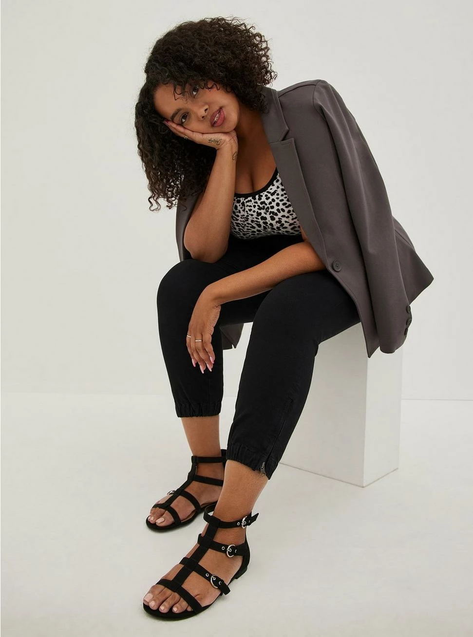 TORRID Comfort Flex Waistband Classic Fit Jogger Stretch Twill High-Rise Pant 3 TORRID Comfort Flex Waistband Classic Fit Jogger Stretch Twill High-Rise Pant