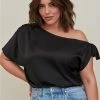 TORRID Satin Off-Shoulder Top -Cheap Torrid Shop 18305163 00684 hi
