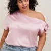 TORRID Satin Off-Shoulder Top -Cheap Torrid Shop 18305163 10324 hi