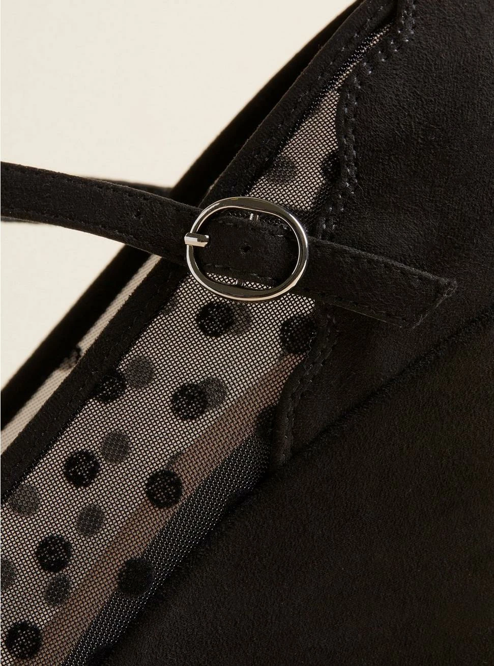 TORRID Dot Mesh Platform Wedge (WW) 7 TORRID Dot Mesh Platform Wedge (WW) - Image 5