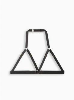TORRID Strappy Halter Neck Harness -Cheap Torrid Shop 18438158 02124 flat