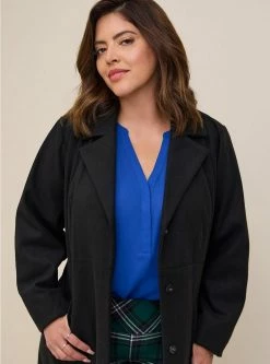 TORRID Wool Trench Coat 10 TORRID Wool Trench Coat -Cheap Torrid Shop 18491462 00684 av3