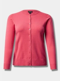 TORRID Everyday Soft Cardigan Crew Sweater -Cheap Torrid Shop 18519583 10410 flat