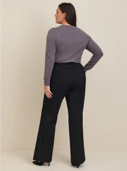 TORRID Comfort Flex Waistband Trouser Boot Studio Luxe Woven High-Rise Pant 7 TORRID Comfort Flex Waistband Trouser Boot Studio Luxe Woven High-Rise Pant -Cheap Torrid Shop 18648919 00133 av2