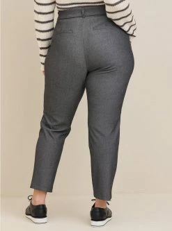 TORRID Comfort Flex Waistband Slim Taper Studio Luxe Woven High-Rise Pant 8 TORRID Comfort Flex Waistband Slim Taper Studio Luxe Woven High-Rise Pant -Cheap Torrid Shop 18648993 00113 av2