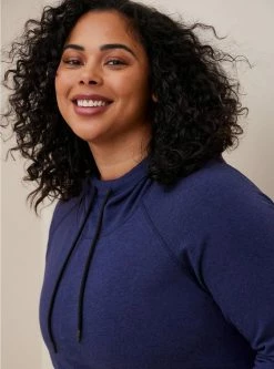 TORRID Everyday Fleece Cowl Neck Active Hoodie -Cheap Torrid Shop 18677419 01892 av1