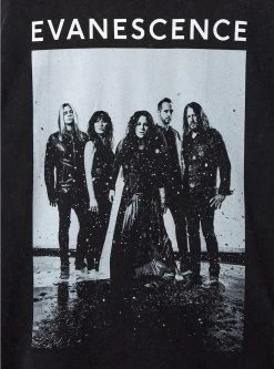 Null Evanescence Classic Fit Cotton Crew Neck Top. -Cheap Torrid Shop 18904809 07553 av3