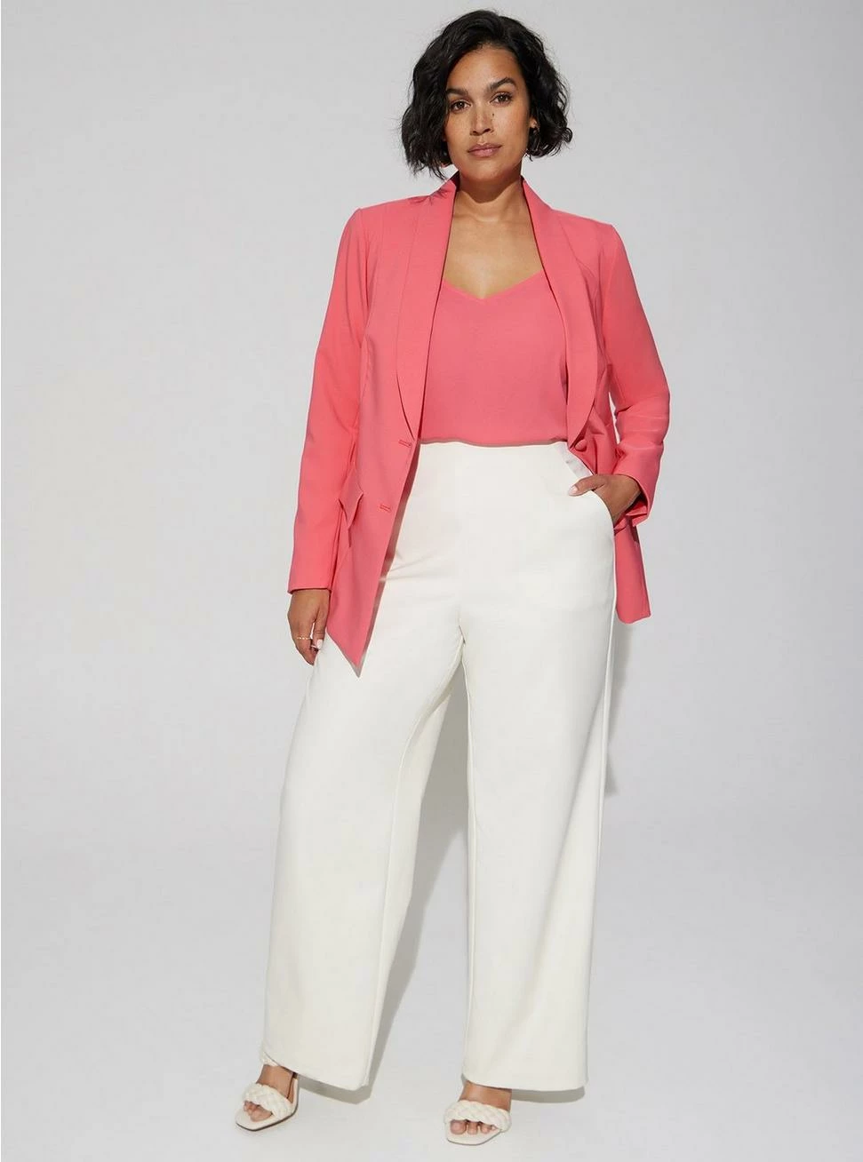 TORRID Studio Refined Crepe Classic Blazer 4 TORRID Studio Refined Crepe Classic Blazer - Image 2