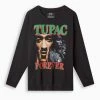 Null Tupac Cozy Fleece Crew Neck Sweatshirt -Cheap Torrid Shop 19050078 00684 hi
