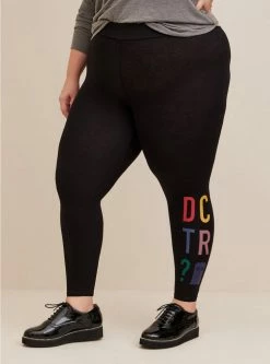TORRID Doctor Who Crop Legging -Cheap Torrid Shop 19080591 00684 av1
