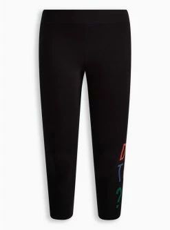TORRID Doctor Who Crop Legging -Cheap Torrid Shop 19080591 00684 flat