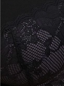 TORRID Wire-Free Lightly Lined Tattoo Lace Plunge 360° Back Smoothing™ Bra -Cheap Torrid Shop 19098462 02124 av1