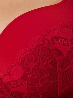 TORRID T-Shirt Push-Up Tattoo Lace 360° Back Smoothing™ Bra -Cheap Torrid Shop 19099353 01358 av1