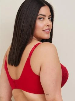 TORRID T-Shirt Push-Up Tattoo Lace 360° Back Smoothing™ Bra -Cheap Torrid Shop 19099353 01358 av3