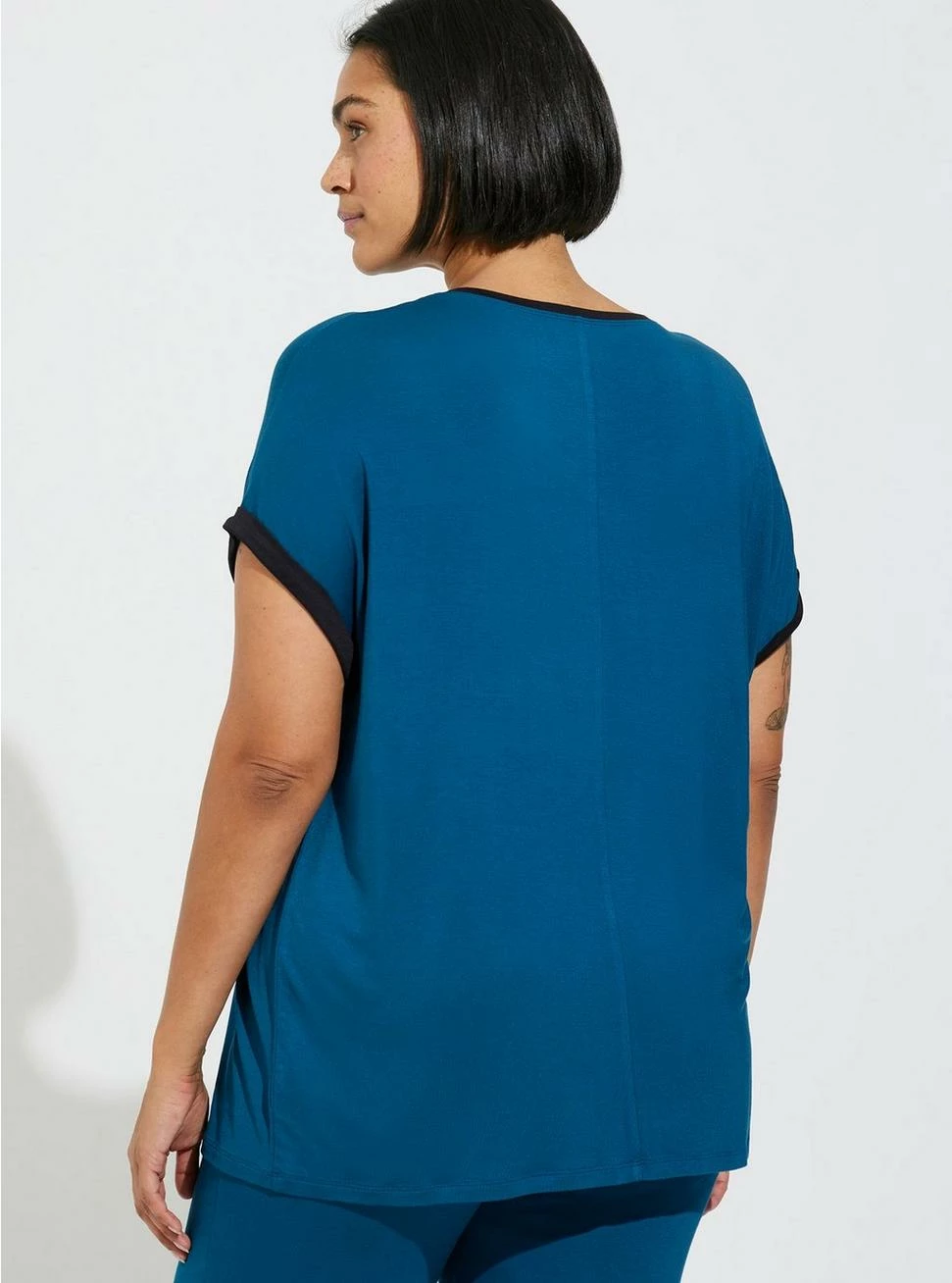 TORRID Super Soft Bamboo Jersey Short Sleeve Sleep Tee 4 TORRID Super Soft Bamboo Jersey Short Sleeve Sleep Tee - Image 2