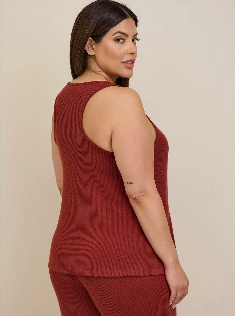 TORRID Super Soft Plush Rib Sleeveless Lounge Swing Tank 5 TORRID Super Soft Plush Rib Sleeveless Lounge Swing Tank - Image 3