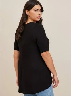 TORRID Favorite Tunic Super Soft V-Neck Hi-Low Tee 8 TORRID Favorite Tunic Super Soft V-Neck Hi-Low Tee -Cheap Torrid Shop 19154276 00684 av2