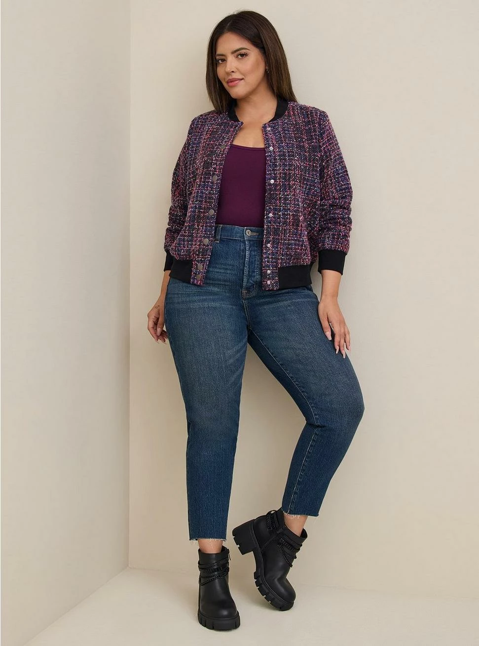 TORRID Wool Varsity Jacket 4 TORRID Wool Varsity Jacket - Image 2