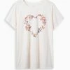 Null Floral Heart Everyday Signature Jersey Crew Neck Tee -Cheap Torrid Shop 19178786 01770 hi