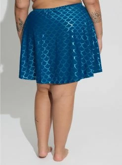 TORRID Swim Skirt With Pocket Shorts -Cheap Torrid Shop 19254087 10212 av2
