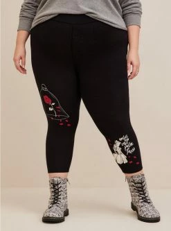 TORRID Disney Beauty And The Beast Crop Signature Waistband Premium Legging 6 TORRID Disney Beauty And The Beast Crop Signature Waistband Premium Legging -Cheap Torrid Shop 19317103 00684 av1