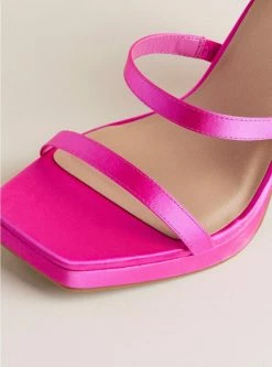 TORRID Triple Strap Platform Heeled Sandal (WW) -Cheap Torrid Shop 19446887 00006 av3