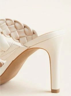 TORRID Braided Heel Sandal (WW) -Cheap Torrid Shop 19453365 00368 av5