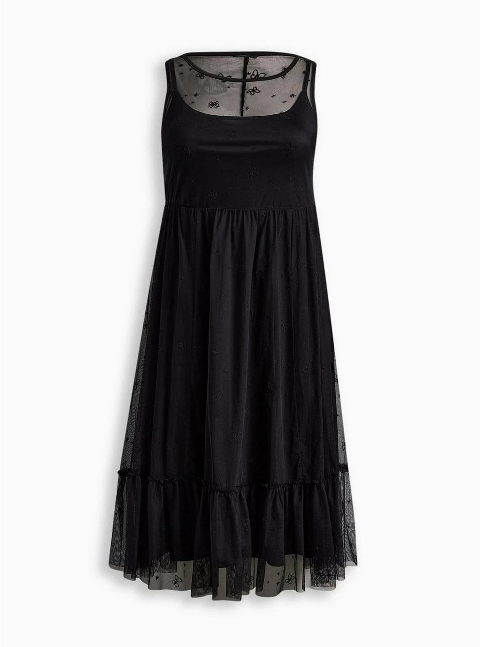 TORRID Disney Minnie Mouse Maxi Sheer Mesh Layering Dress 7 TORRID Disney Minnie Mouse Maxi Sheer Mesh Layering Dress - Image 5