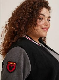 TORRID Disney Mickey Mouse Wool Bomber Jacket 12 TORRID Disney Mickey Mouse Wool Bomber Jacket -Cheap Torrid Shop 19454650 00684 av4