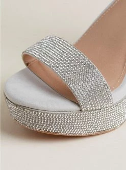 TORRID Embellished Platform Heel (WW) -Cheap Torrid Shop 19465513 00009 av4